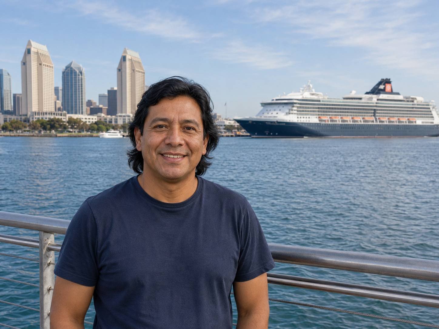 David Ramirez, San Diego bay cruise specialist